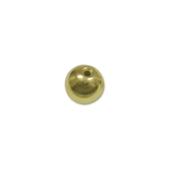 JewelrySupply Memory Wire End Caps 3mm Gold Plated (Package of 10) {1}
