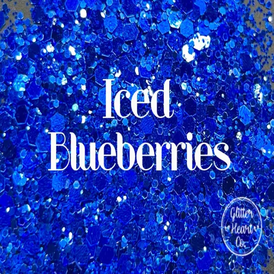 Polyester Glitter - Iced Blueberries by Glitter Heart Co.™ {2}