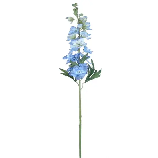 12-Pack: Blue Delphinium Stem with Silk Flowers, Floral Home by Artificial Flowers {1}
