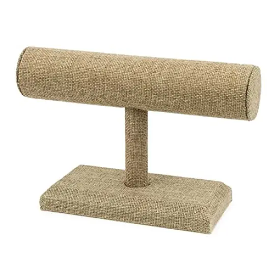 JewelrySupply Tbars Burlap {3}