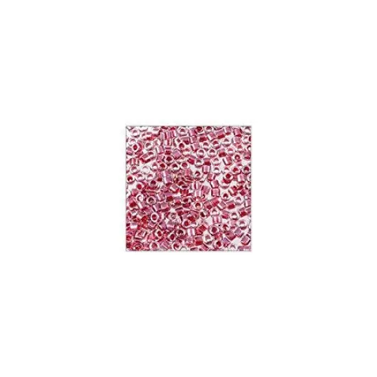 Miyuki Delica Seed Bead 11/0 Color Lined Raspberry {2}