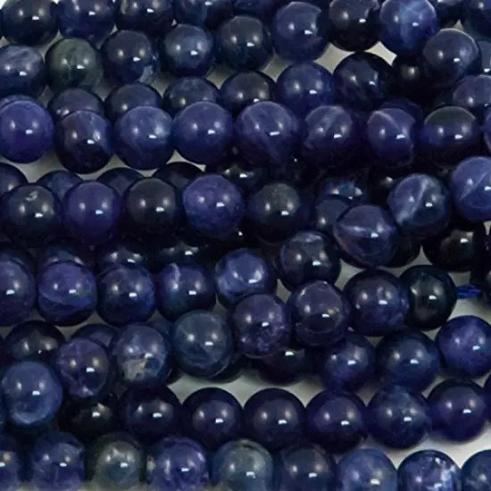 Sodalite Beads 6mm (16" Strand) {2}
