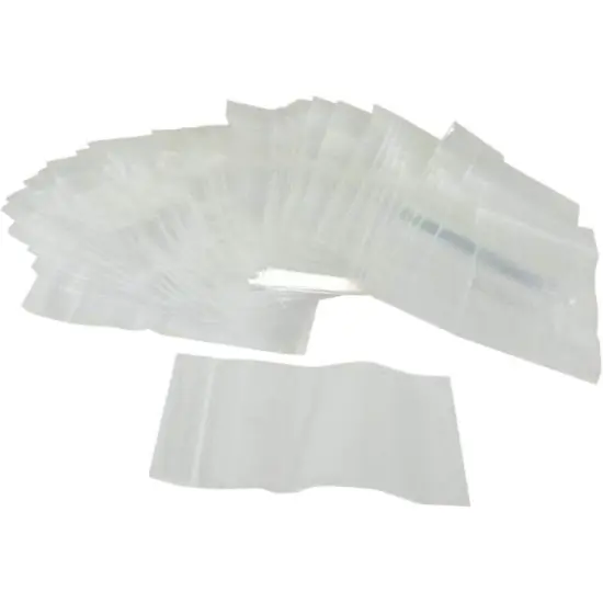 2x3-Inch 100 Self Sealing Plastic Bags, Clear {3}