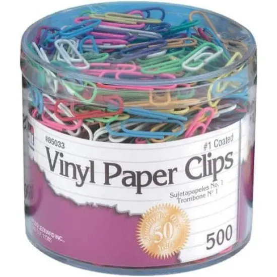Paper Clips (Coated - Assorted Colors) {3}