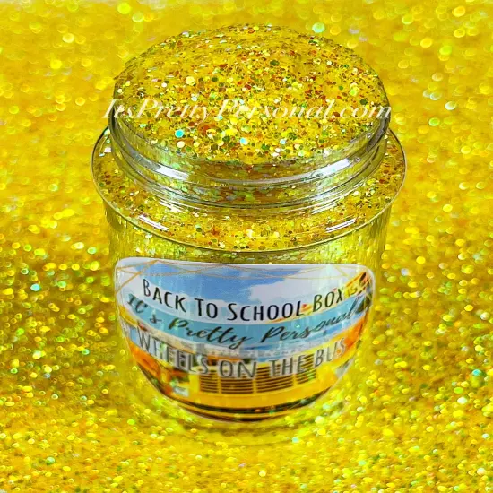 "Wheels On The Bus"-SCHMEDIUM CUT- Maker Monthly Box Color (Tart) {1}