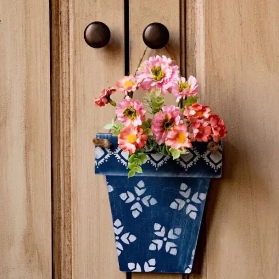 6 in. Unfinished Flower Pot Base {5}