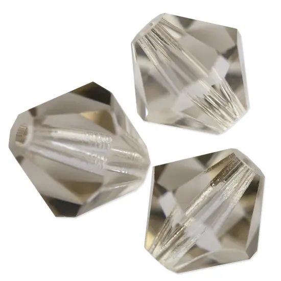 Preciosa Crystal Bicone Bead 6mm Crystal Velvet (Package of 40) {1}