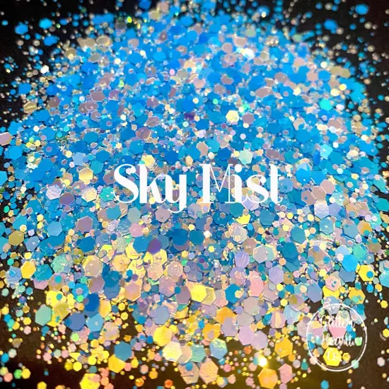 Polyester Glitter - Sky Mist by Glitter Heart Co.&trade; {2}