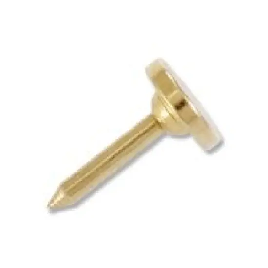 JewelrySupply Scatter Pins 9x5mm Gold Plated (10-Pcs) {1}