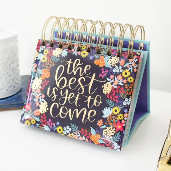 bloom daily planners Inspirational Perpetual Desk Easel, The Best is Yet to Come {4}