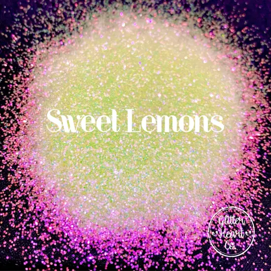 Polyester Glitter - Sweet Lemons by Glitter Heart Co.&trade; {2}