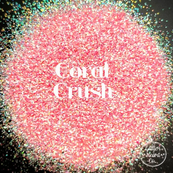 Polyester Glitter - Coral Crush by Glitter Heart Co.&trade; {3}
