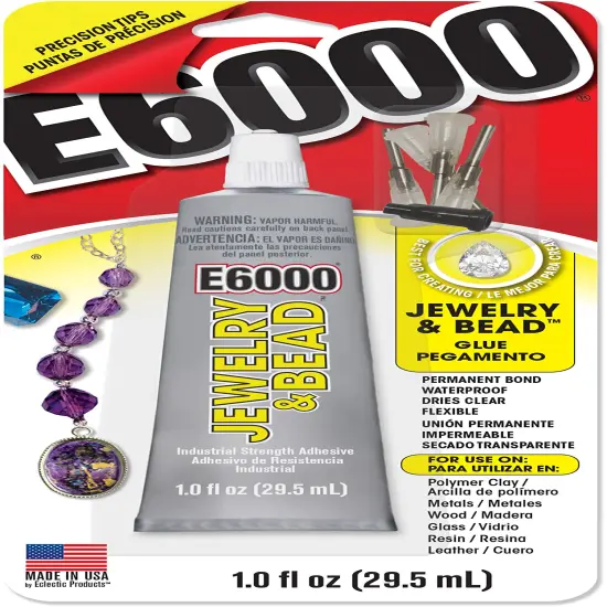 E6000 242001 Jewelry and Bead Adhesive - 1 fl oz {3}