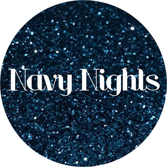 Polyester Glitter - Navy Nights by Glitter Heart Co.&trade; {1}