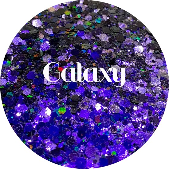 Polyester Glitter - Galaxy by Glitter Heart Co.&trade; {1}