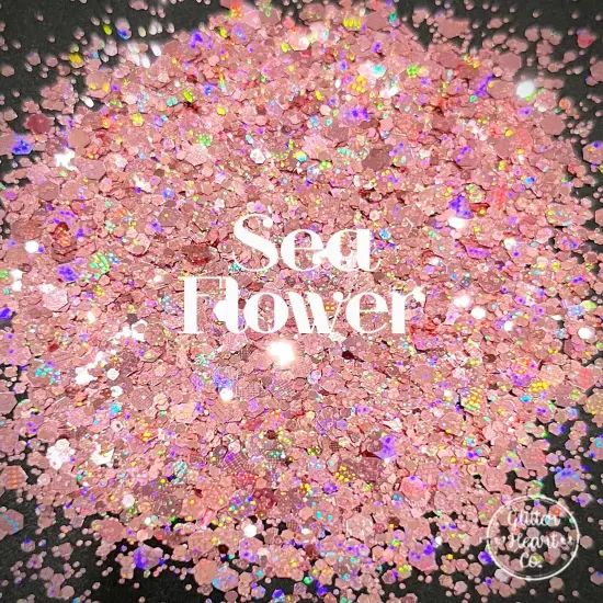Polyester Glitter - Sea Flower by Glitter Heart Co.&trade; {3}