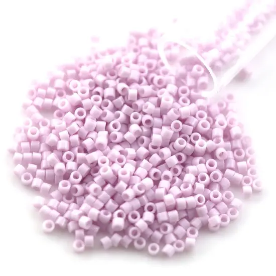 Miyuki Delica Seed Bead 11/0 Opaque Cherry Ice Cream {1}