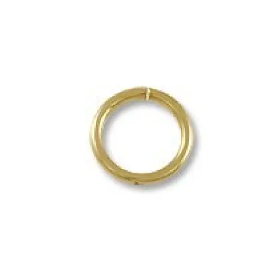 Jump Ring - Round Open 8mm Gold Filled (1-Pc) {1}