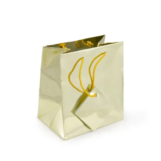 Gift Bag Small Metallic Gold (Package of 20) {1}