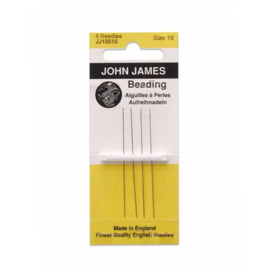 John James English Beading Needles Heavy #10 (Package of 4) {1}