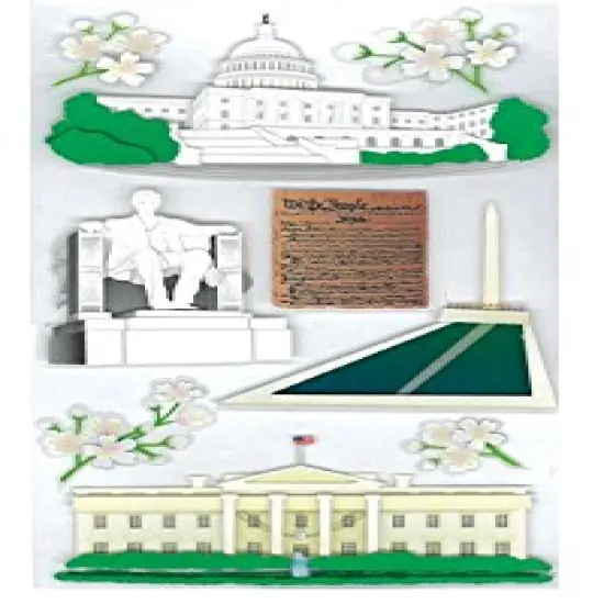 Jolee's Boutique Washington Sights Dimensional Stickers {1}