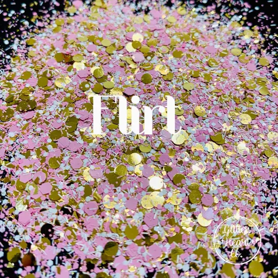 Polyester Glitter - Flirt by Glitter Heart Co.&trade; {3}