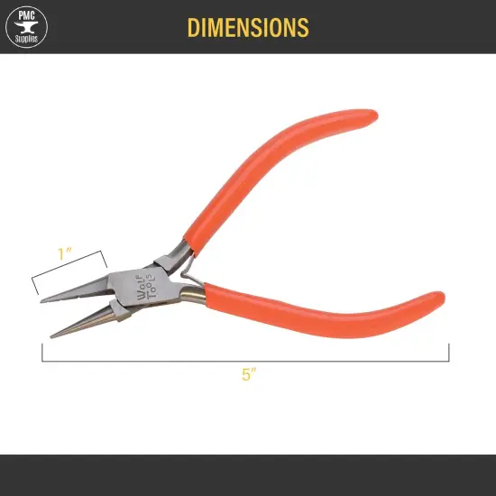 5" Wolf Groovy Looping Pliers w/ 3 Grooves Wire Working Forming Wrapping Jewelry Making Earring Necklace Repair Tool {3}