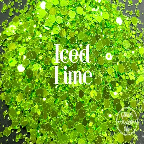 Polyester Glitter - Iced Lime by Glitter Heart Co.&trade; {3}