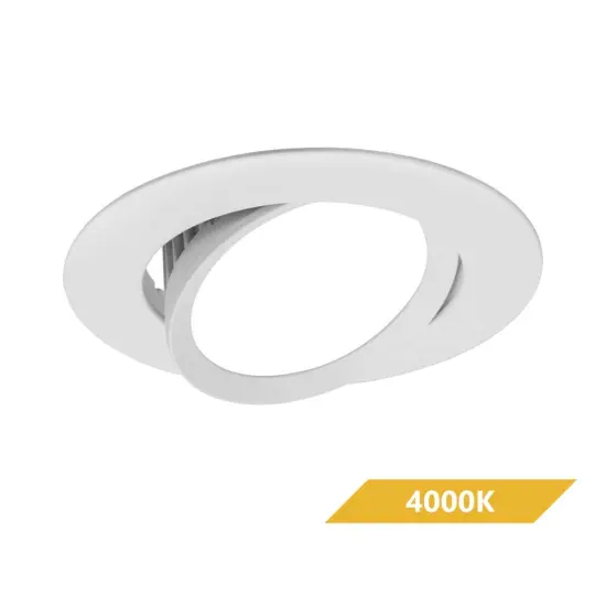 DCG Series 4 in. White Gimbal LED Recessed Downlight, 4000K Cool White {2}