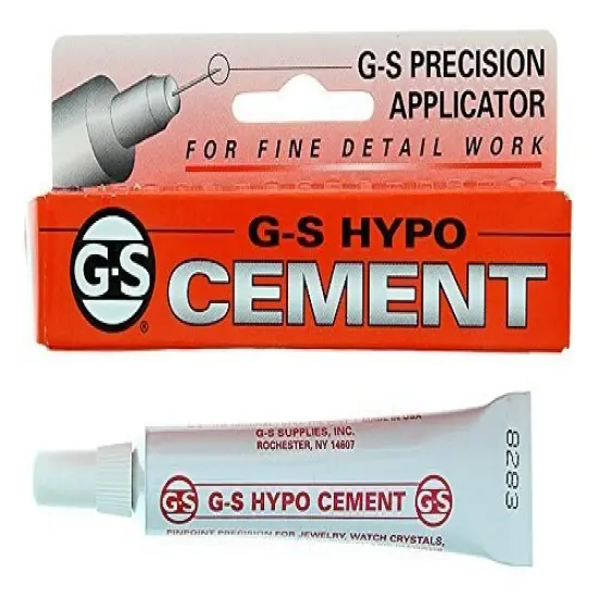 Adhesive, Cement GS Hypo Tube (1/3 fl oz) {1}