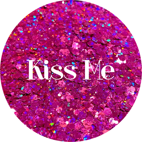 Polyester Glitter - Kiss Me by Glitter Heart Co.&trade; {1}