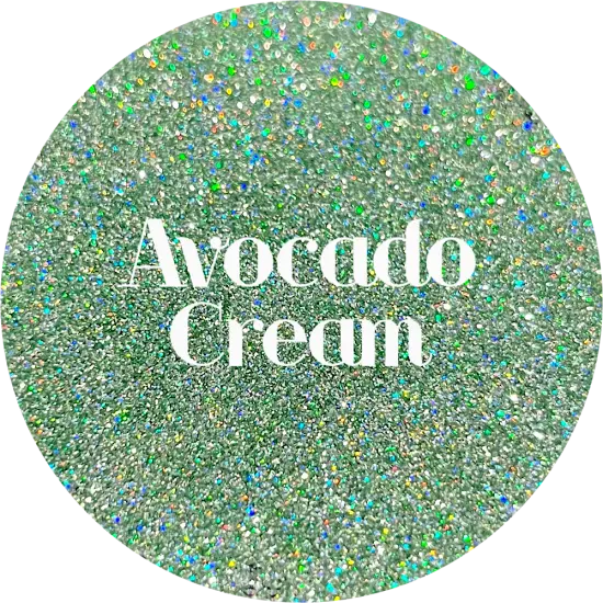 Polyester Glitter - Avocado Cream by Glitter Heart Co.&trade; {1}