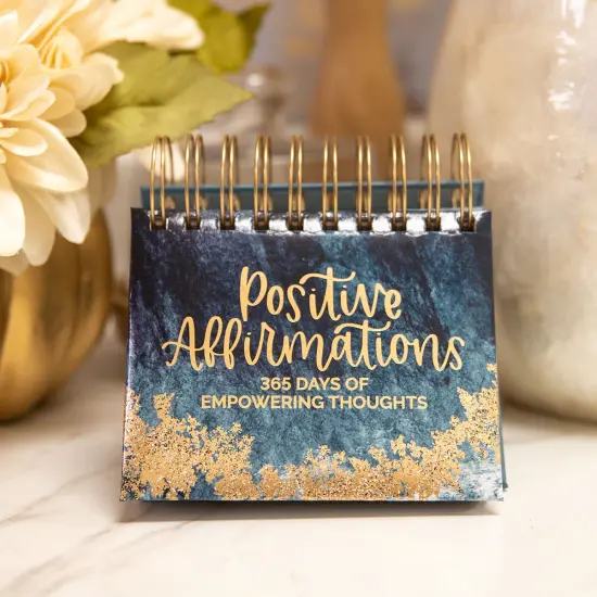 bloom daily planners Inspirational Perpetual Desk Easel, Positive Affirmations {2}