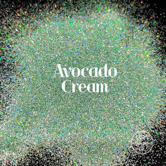 Polyester Glitter - Avocado Cream by Glitter Heart Co.&trade; {3}