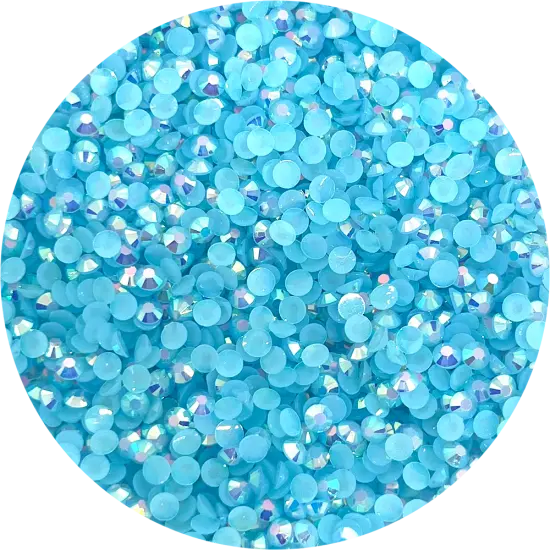 Resin Rhinestones - Pastel Blue Jelly - Lauren Quigley's Rock Candy by Glitter Heart Co.&trade; {1}