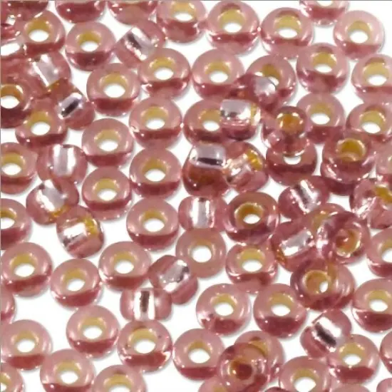 Miyuki Round Rocaille Seed Bead 11/0 Silver Lined Lilac {2}