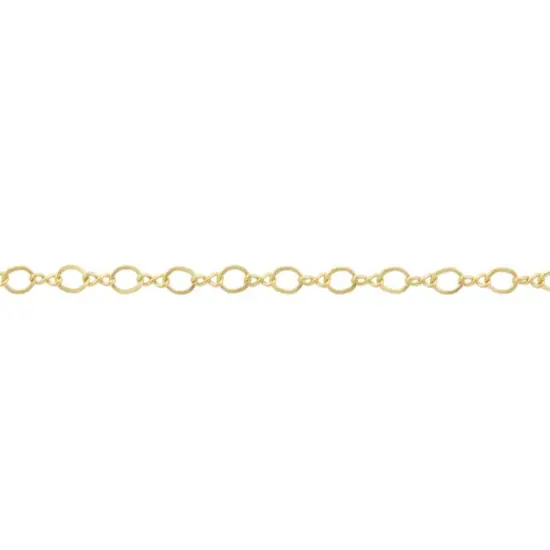 JewelrySupply 2.4mm Figure 8 Link Gold Filled Chain (Priced per Foot) {1}