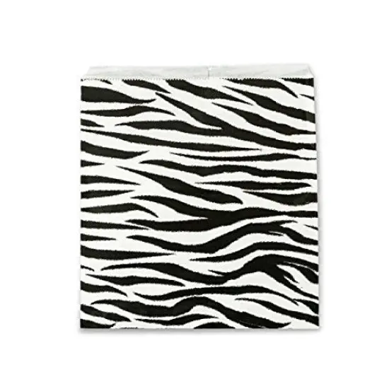 Gift Bags Zebra Print 7"x5" (Package of 100) {1}
