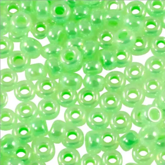 Miyuki Round Rocaille Seed Bead 11/0 Ceylon Light Green {2}