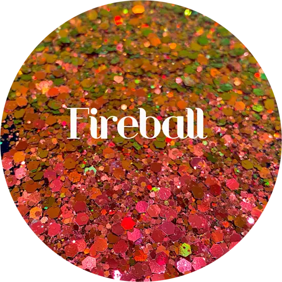 Polyester Glitter - Fireball by Glitter Heart Co.&trade; {1}