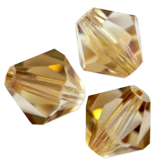 Preciosa Crystal Bicone Bead 6mm Crystal Celsian (Package of 40) {1}