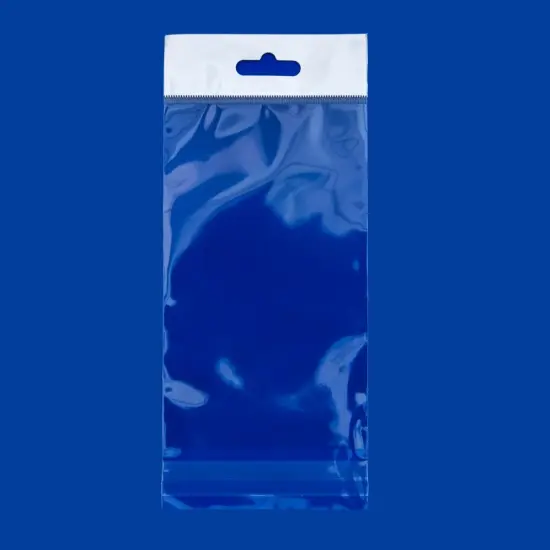 Resealable Polypropylene Bags with Hanging Header 3x5" (Package of 100) {1}