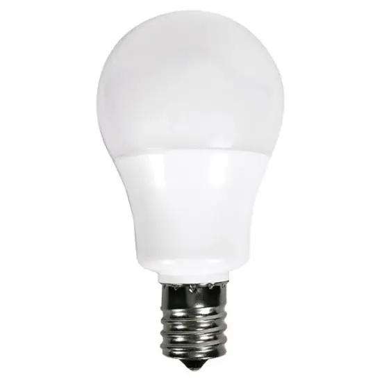 5.5w A15 LED 120v Frosted E17 Intermediate base 2700K Warm White {1}