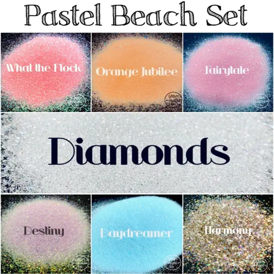 Glitter Pastel Beach Set by Glitter Heart Co.&trade; {3}