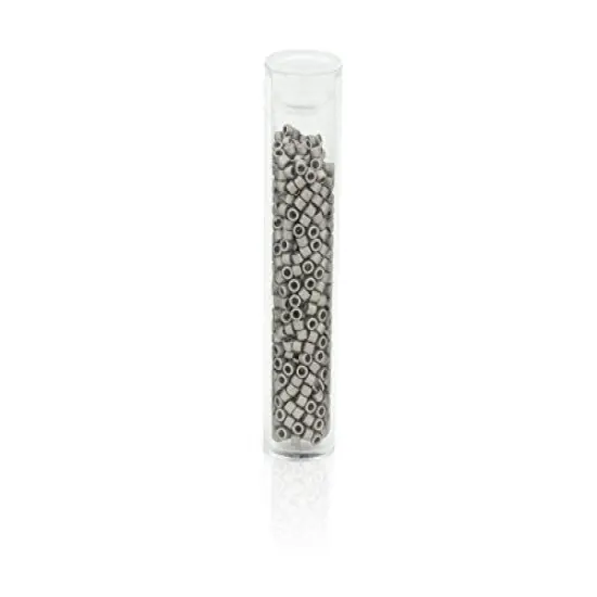 Miyuki Delica Seed Bead 11/0 Nickel Plated Matte {2}