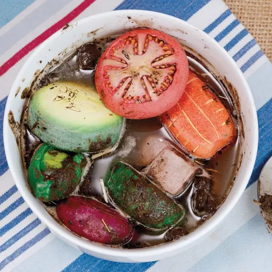 Yellow Door Sensory Play Stones: Vegetables - 8 Pieces {6}