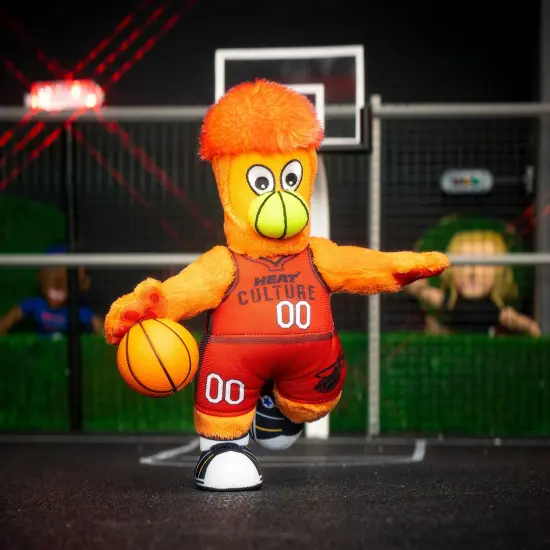 Bleacher Creatures Miami Heat Burnie 20" Mascot Jumbo Plush Figure (Statement Uniform) {4}