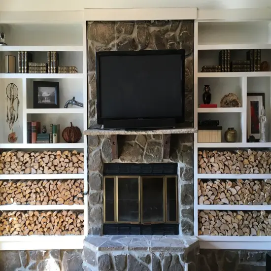 Wilson Cherry Split Firewood- Seasoned Natural Kiln Dried {1}