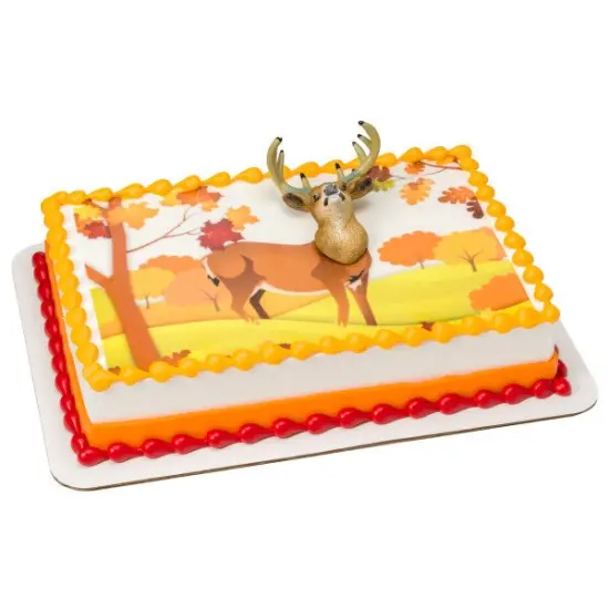 Deer Head Magnet DecoSet&reg; Cake Decoration {2}