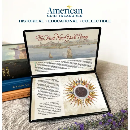 The First New York Penny Coin {3}